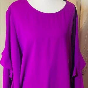 Alfani Vibrant Magenta Blouse